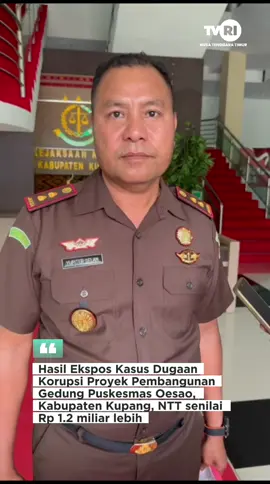 Hasil Ekspos Kasus Dugaan Korupsi Proyek Pembangunan Gedung Puskesmas Oesao, Kabupaten Kupang, NTT senilai Rp 1.2 miliar lebih Penyidik Kejaksaan Negeri Kabupaten Kupang segera Tetapkan tersangka  dalam kasus tersebut. Rabu 08 Oktober 2025. #tvrintt #kejarikabupatenkupang 