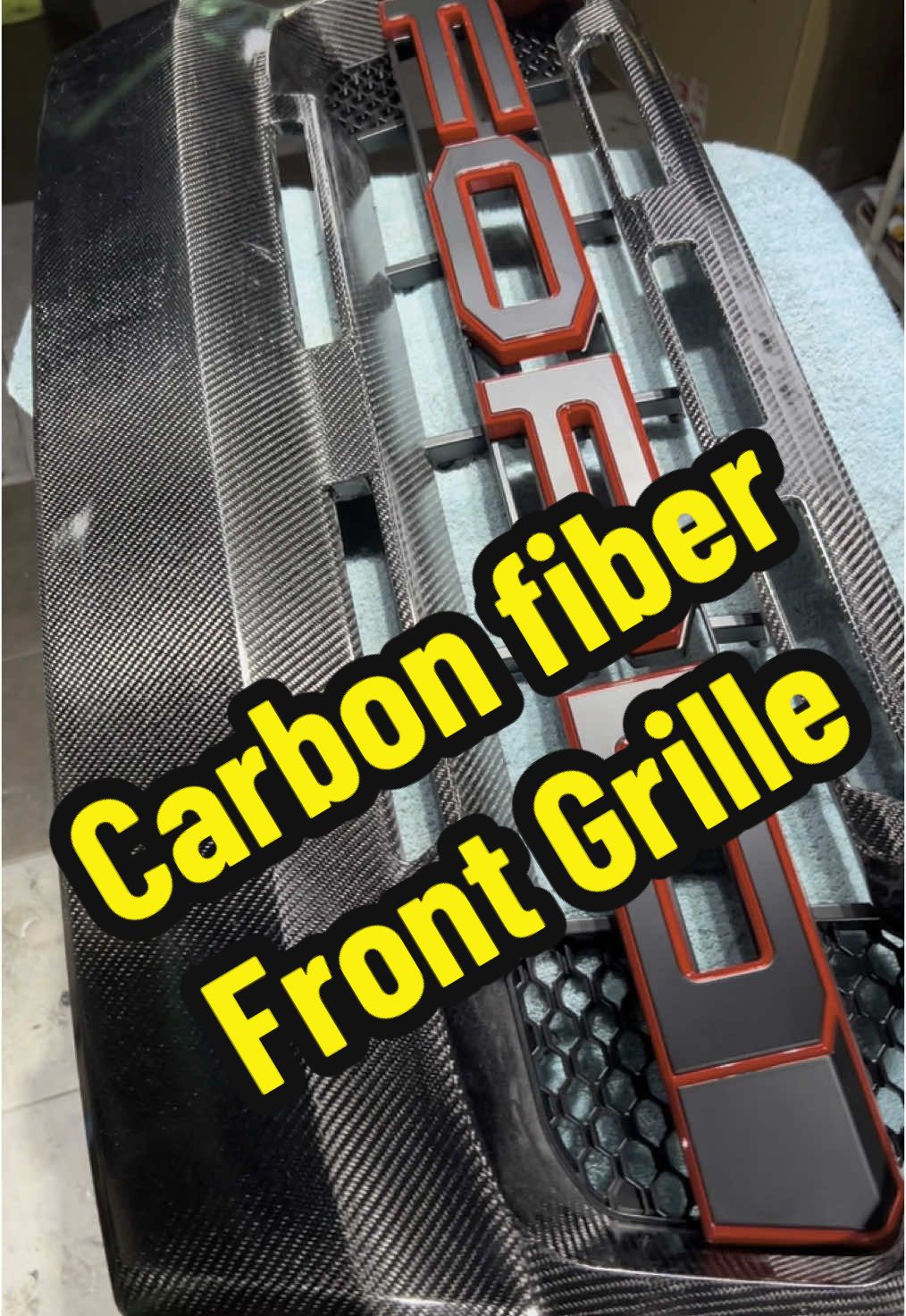 Carbon fiber front grille #15composite ##trustthecarbon 