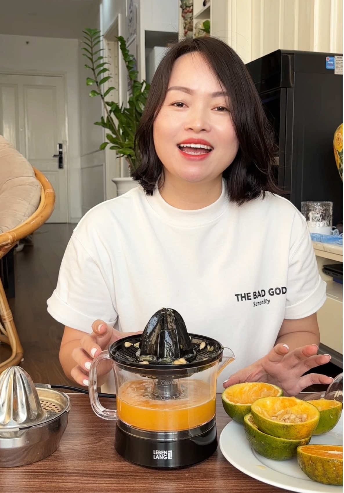 Máy vắt cam giá rẻ quá #xuhuong #telinhhome #mayvatcam #lebenlang 