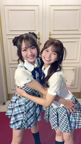 みんなに内緒にしよう,,>᎑<,,💘仲良しコンビ🫶🏻🫶🏻@りいな @原優寧 #はらへりすぎ @SKE48official  #相川チームS #おすすめ #idol #かわいい