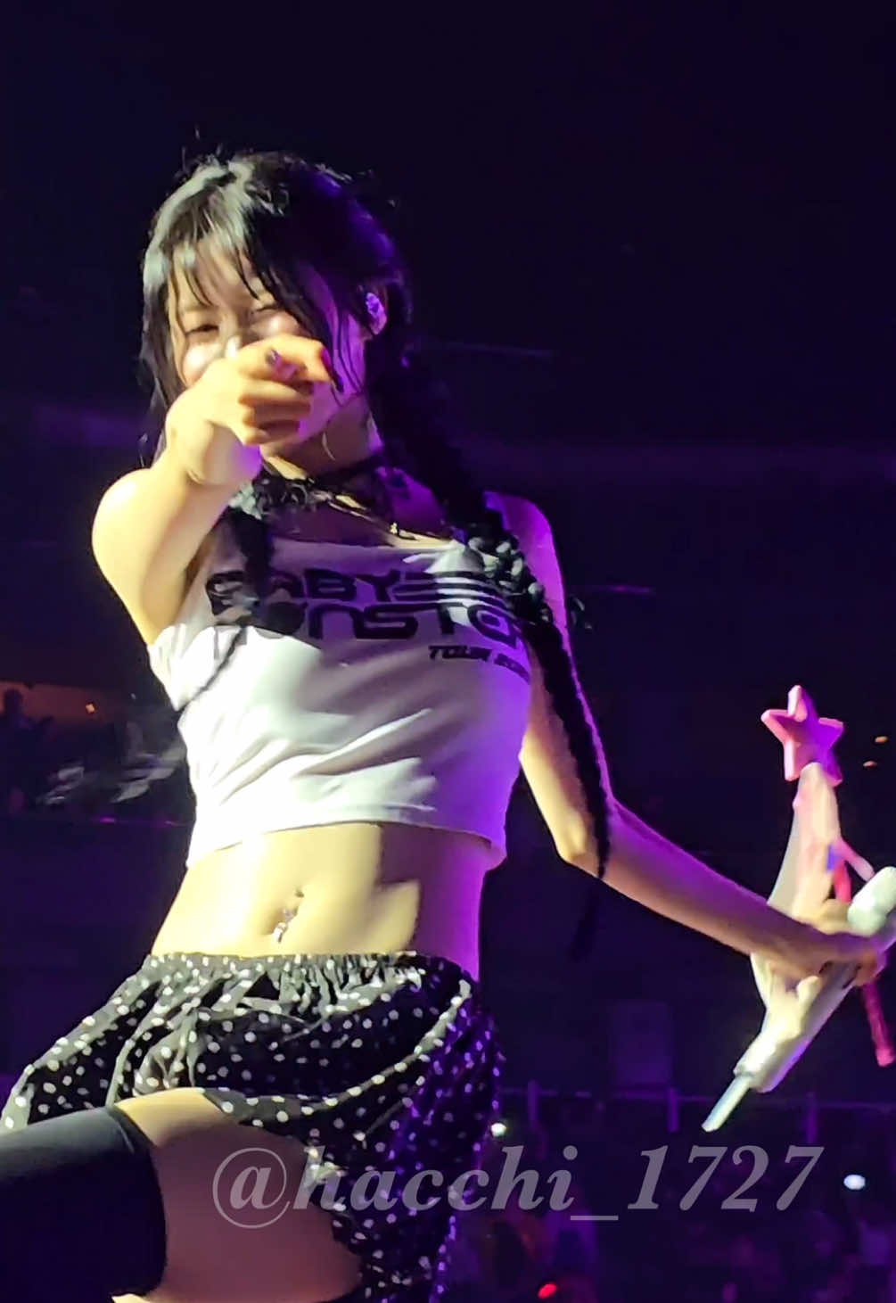 HELLO MONSTERS in Seattle Stuck In The Middle ASA Fancam #BABYMONSTER #ENAMIASA #榎並杏紗 #ASA #아사 