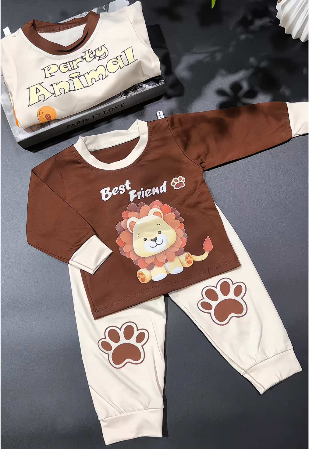 Bộ cotton mềm đẹp cho bé #kemkid #dochobe #thunlanh #thudong #xh 