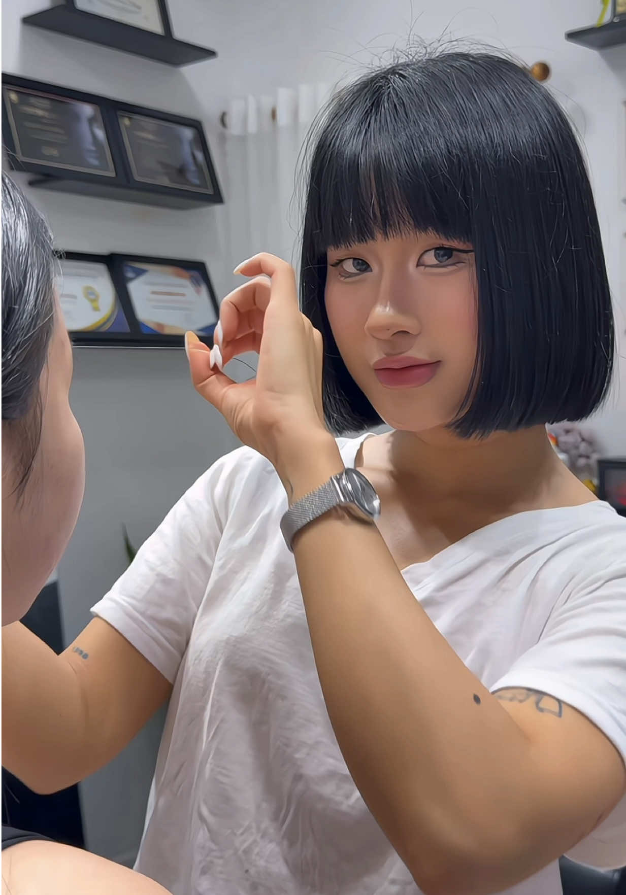 Xinh gái mà thiếu chân mày 😄 #xuhuong #hairtrokes #eyebrows #vietnam #xuhuongtiktok 