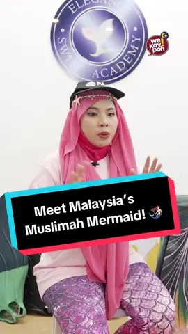 Meet Malaysia’s Muslimah Mermaid! #sgnews #malaysia #muslimah #mermaid #wekaypoh 