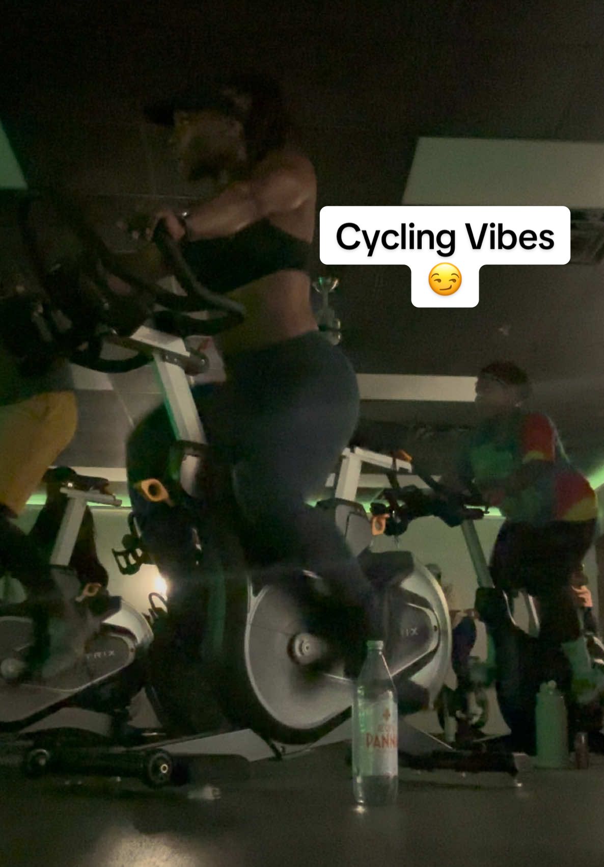 Last Thursday was a whole vibe.  Honestly, I’ve never been to this cycling class and not had a great time. Even though I only allow myself one class a week (because too much cardio doesn’t align with my current goals 😅), I’m always itching to get back on that bike by the next Thursday. I’m grateful that, even with my new work schedule and this new chapter of life, I can still make time for the things that fill me up, the things that challenge me, push me, and remind me who I am. 😌😏 Shoutout to the instructor— because sometimes, it’s not just the workout that hits, it’s the energy of the person leading it.  The right person can turn a challenge into a breakthrough, and that’s exactly what this class does every week. Here’s to every Thursday— sweating, growing, and vibing all at once. 🚴🏽‍♀️