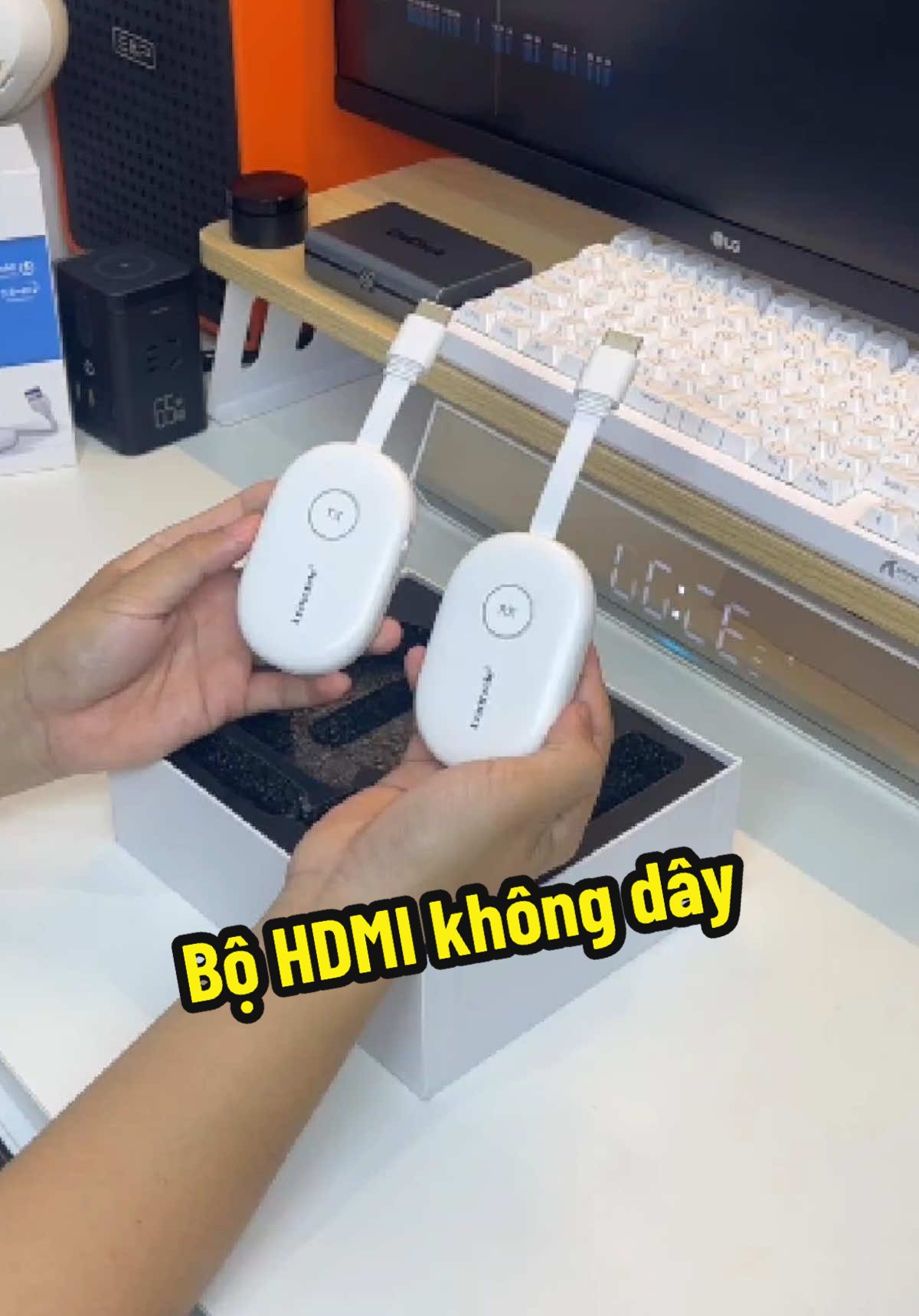 Bộ HDMI không dây #hdmi #xuhuong #review #danvanphong 