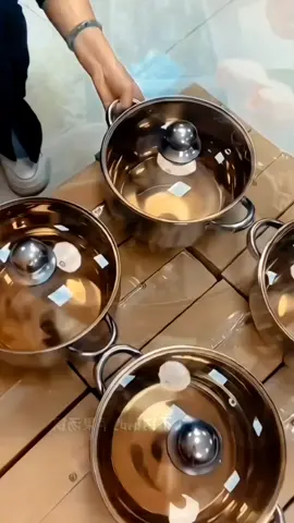 Periuk Sup Keluli Tahan 1Karat 24CM dengan Penutup Kaca 1Stainless Steel Soup Pot 24CM with GlassLid #fyp #fyp #life #goodthing #tiktokshop 