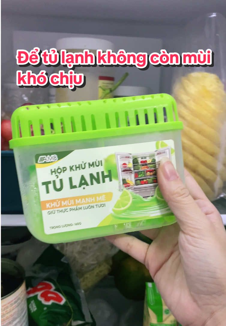 Bí kíp khử mùi tủ lạnh của nhà mình nha#huyen_review91 #sale1010 #khumuitulanh #amb #hopkhumuitulanh  @huyen_review91 