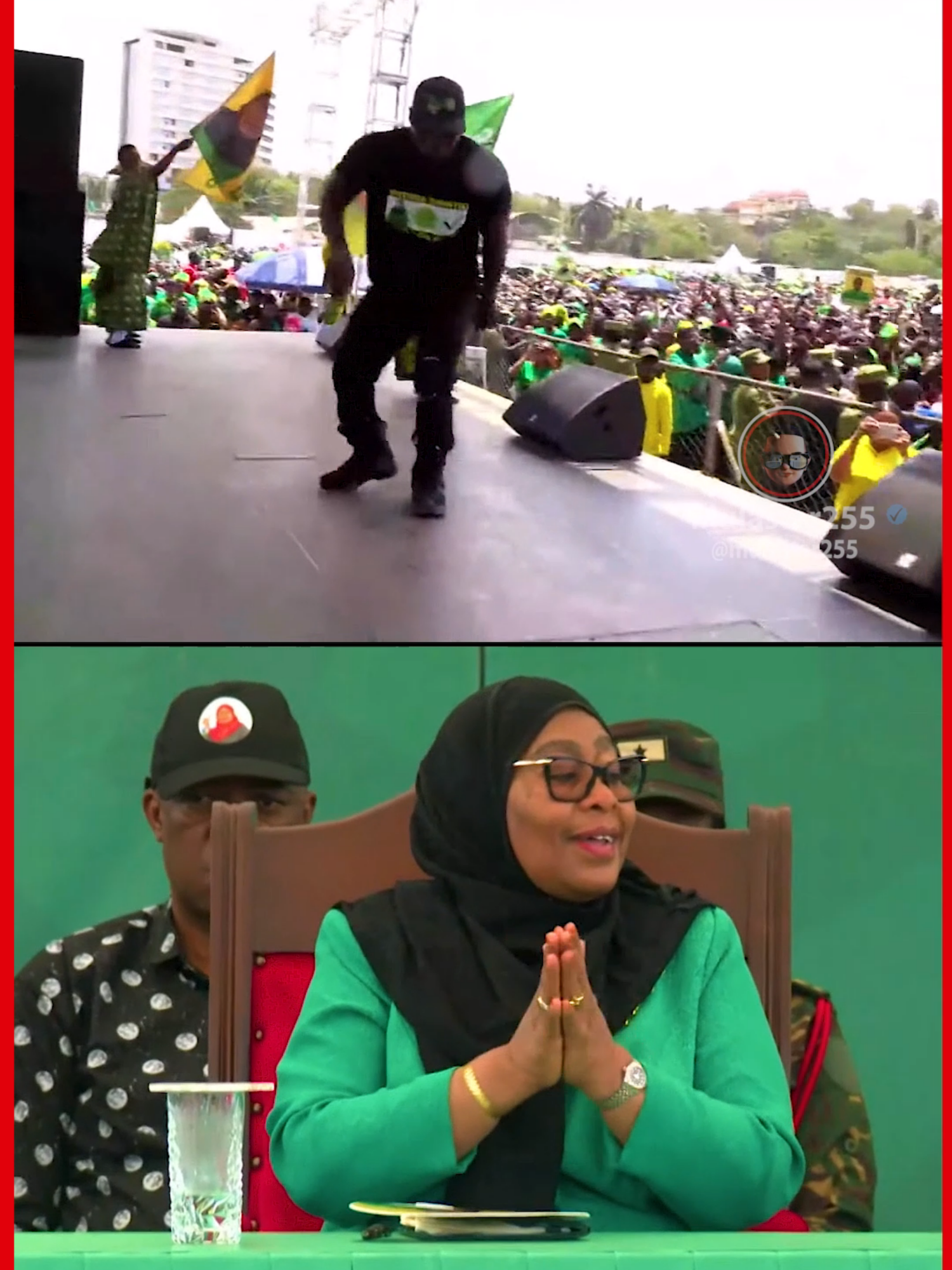 Hii style ya #harmonize inaonyesha inamkosha sana Rais Samia