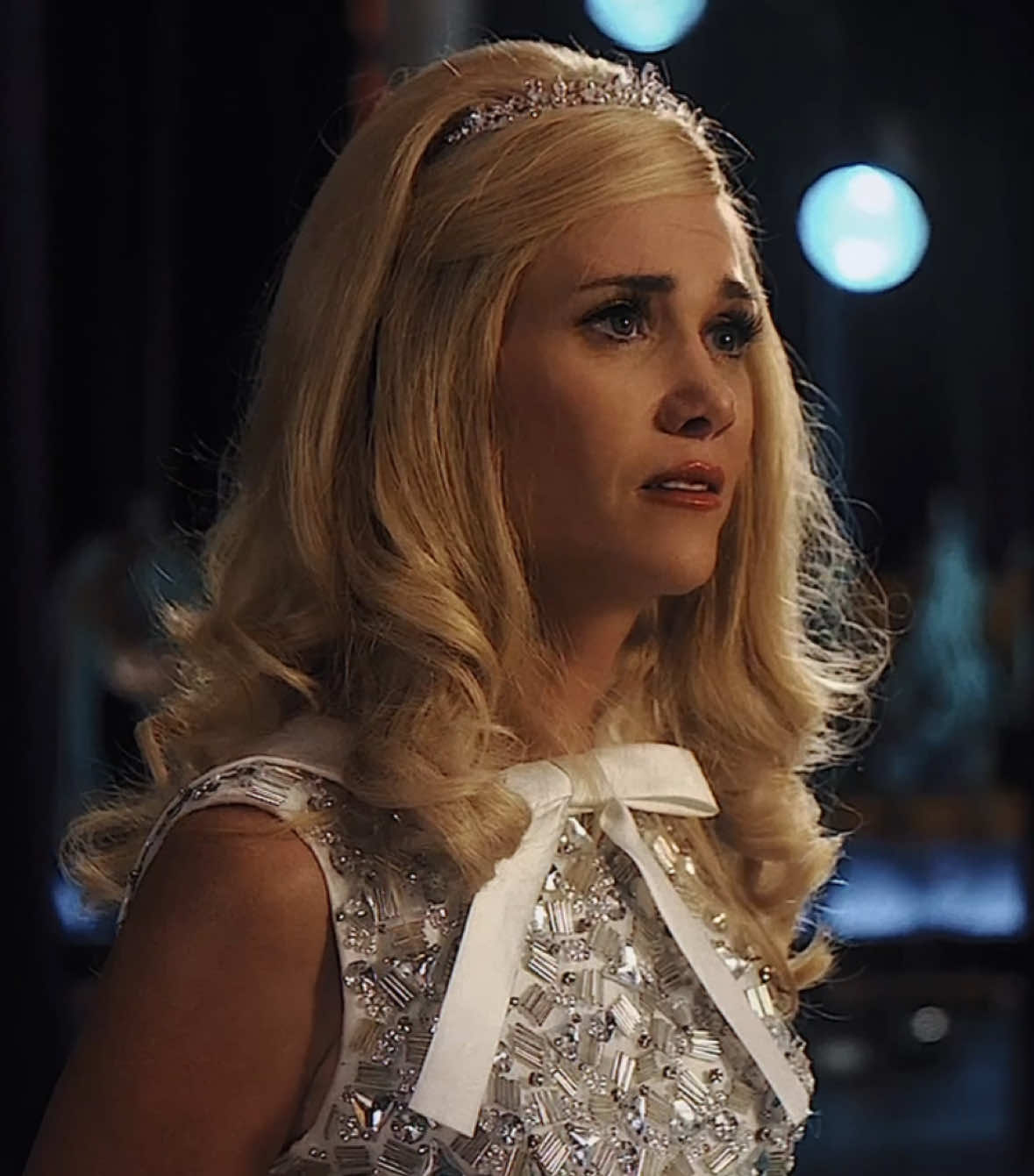 Most dramatic 15 minute ending of a tv show ever, It’s my party & I’ll cry if I want to. #kristenwiig #palmroyale #tvshow #kaiagerber #viral 