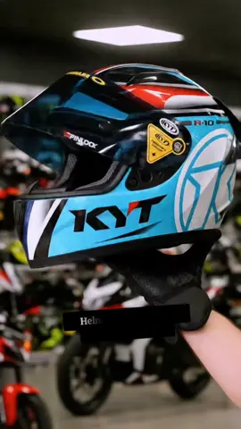 hlem KYT r10 motif Aquarium#helm #motor #rekomendasi #kerenbanget 