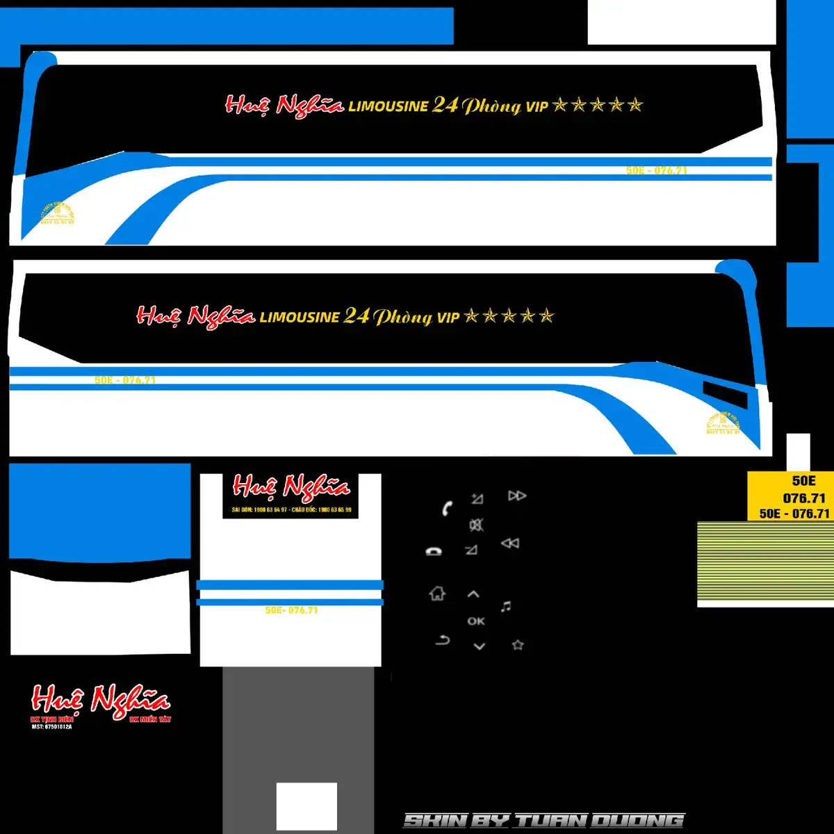 skin xe thaco 2022-2018 cho ai cần game BUSSID V4.1.2