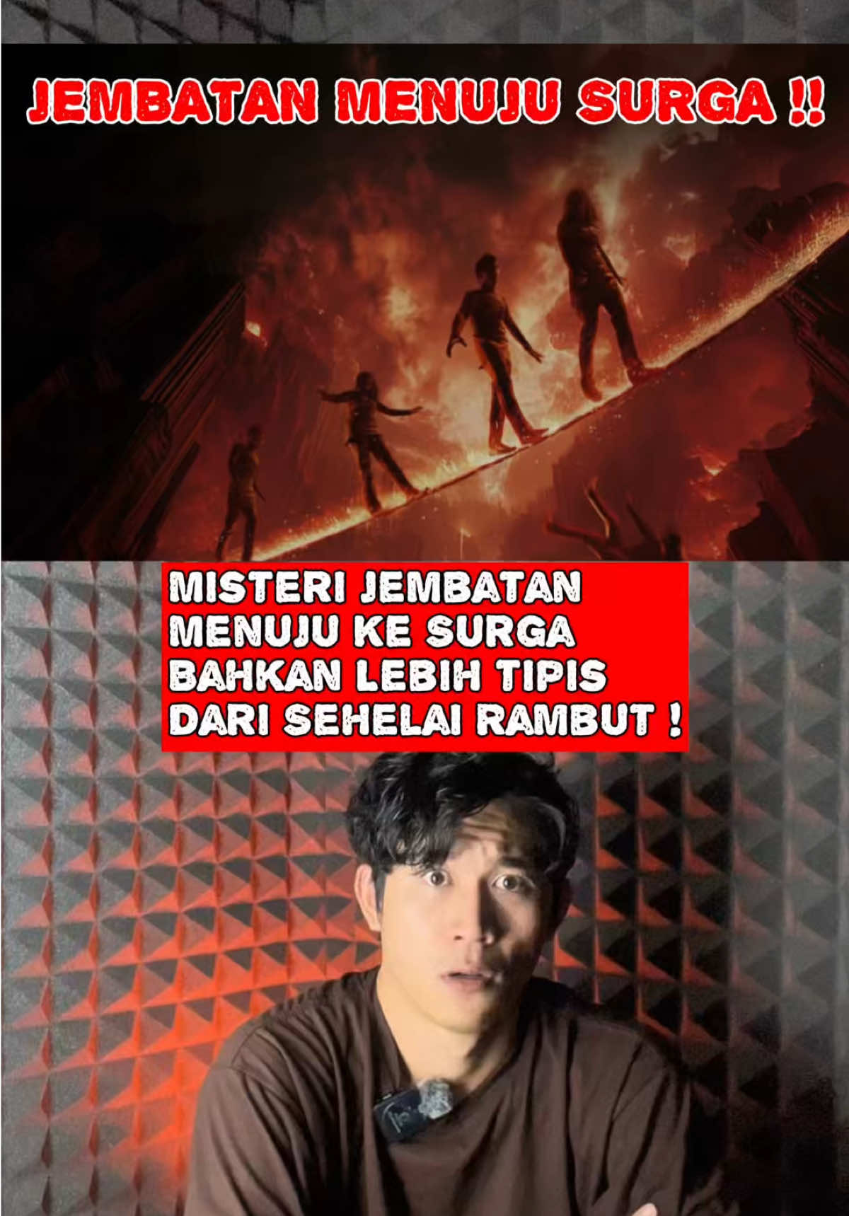 Cara Melewati Jembatan Shiratal Mustaqim ! Bahkan Kita Bisa Melewatinya Secepat Kilat ! #misteri #fakta #faktaunik #ceritahoror #dunia 