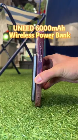 Uneed 0.65cm 12000/6000mAh powerbank for iPhone17#uneed #powerbank #iphone17 #powerbankfastcharging #magsafe 