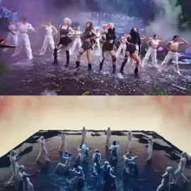female idols kpop vs male idols kpop #kpop #fyp #battle #blackpink #bts 