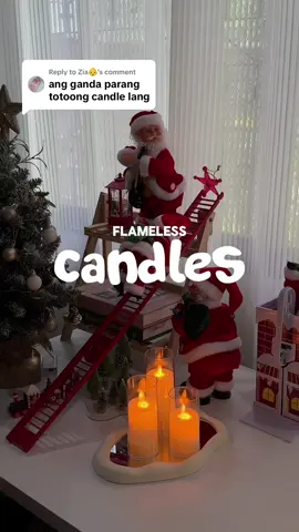 Replying to @Zia👶 yes miii, tas mas safe pa to gamitin #flamelesscandle #candles #swingingcandle #candleset 