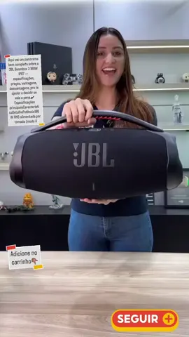 Adicione no carrinho 👆🏻 Caixa de Som 🔊✨ #CaixaDeSom #MúsicaEmTodoLugar #TecnologiaPortátil #SomPotente #tiktokshop 