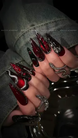 Khởi động tháng Halloween bằng bộ nail tone đỏ cực choáyy🔥🕸❤️ ➖💫[Link tham khảo khóa học : https://www.nattyacademy.vn]💫 _______________________________________ Nail • Eyelashes • Hair Care 𝑩𝒐𝒐𝒌𝒊𝒏𝒈: 038 848 3986-0973 517 827 𝐖𝐄𝐋𝐂𝐎𝐌𝐄 𝐎𝐏𝐄𝐍 𝐃𝐀𝐈𝐋𝐘 𝟗:𝟎𝟎 𝐚𝐦 - 𝟐𝟏:𝟎𝟎 𝐩𝐦 #nattynails #nattyacademy #hocnailgovap #trending #fyp 
