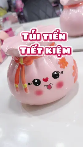 Túi tiền tiết kiệm #thixiu #heodattietkiem 