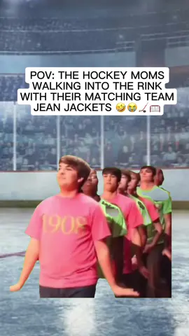 They are us, we are them! I can’t wait to get a picture of all of our completed team Jean jackets! If you want to do some mom bonding this is on the of best activites to do! Will be sharing mine this week!! #hockey #hockeymom #fypシ #foryoupage #fyp @Chicago Blackhawks @purehockey  @NHL 