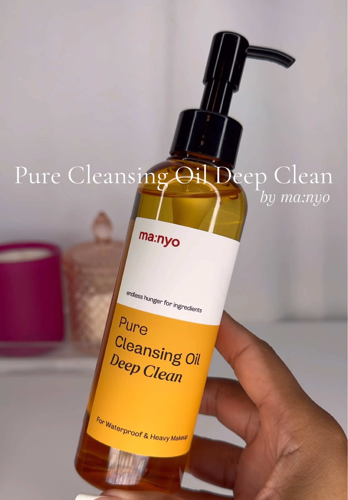 Pure Cleansing Oil Deep Clean by @ma:nyo US @ma:nyo global is that one product that melts everything off: makeup, sunscreen, dirt, even waterproof mascara! It’s lightweight, non-comedogenic, and packed with natural oils that keep your skin soft. It’s like a mini facial every night! ✨KEY INGREDIENTS✨ • Sunflower seed oil – restores moisture and keeps skin smooth • Nigella sativa seed oil – antioxidant-rich and helps calm acne & eczema • Hazel seed oil – balances sebum and hydrates without clogging pores No fragrance, no silicone, no parabens! #complimentary #manyo #koreanskincare #skincare #kbeauty @influenster ✨