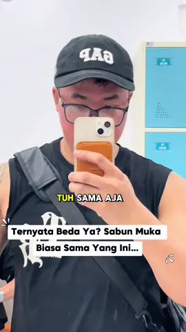 Baru tahu kalau sabun cuci muka itu bisa perbaiki skin barrier juga.. ini lho produk dari @msglowformenstore 