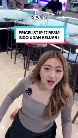 Akhirnya yg ditunggu2 hrg ip 17 resmi indo keluar juga, lengkapnya ? Stay tuned yaa #digicell #bandung #bekasi #iphone17 