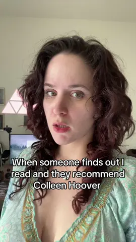 God I hope I don’t look like someone who reads Colleen Hoover.  ~~~~ #colleenhoover #BookTok #book #humor #fantasybooks 
