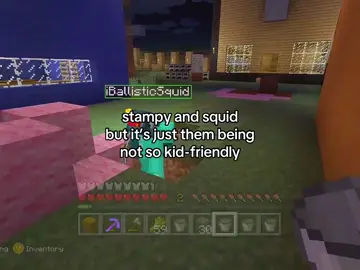 squid’s ‘i beg your pardon’s are killing me 😭💔 #fyp #xyzcba #stampy #iballisticsquid #Minecraft 