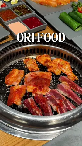 Đến giờ vẫn tìm dc 1 hàng buffet nướng 199 ổn áp để lênnn 🤙🏻 #orifood #aeonmallangi #buffetnuonglauaeonmall #orifoodbbqhotpot