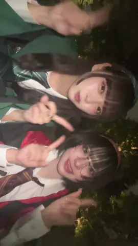 すさん(@涼海すう )とデートした‪💚❤️🪄#ハリーポッター