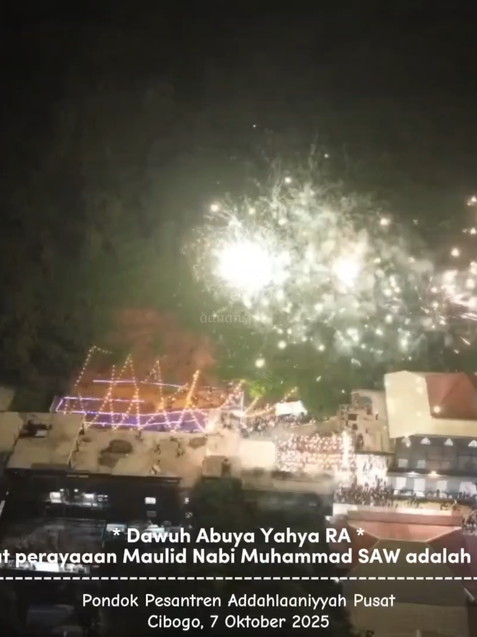 PENUTUPAN MAULID AKBAR SEKALIGUS HAUL PENDIRI PONPES ADDAHLAANIYYAH PUSAT KH. RD MUHAMMAD SALMAN & UMI HJ. AISYAH ASMARASAI @agung.maalik @suryamann_  #maulid #maulidnabi #haul #addahlaaniyyah #addahlaaniyyahpusat 
