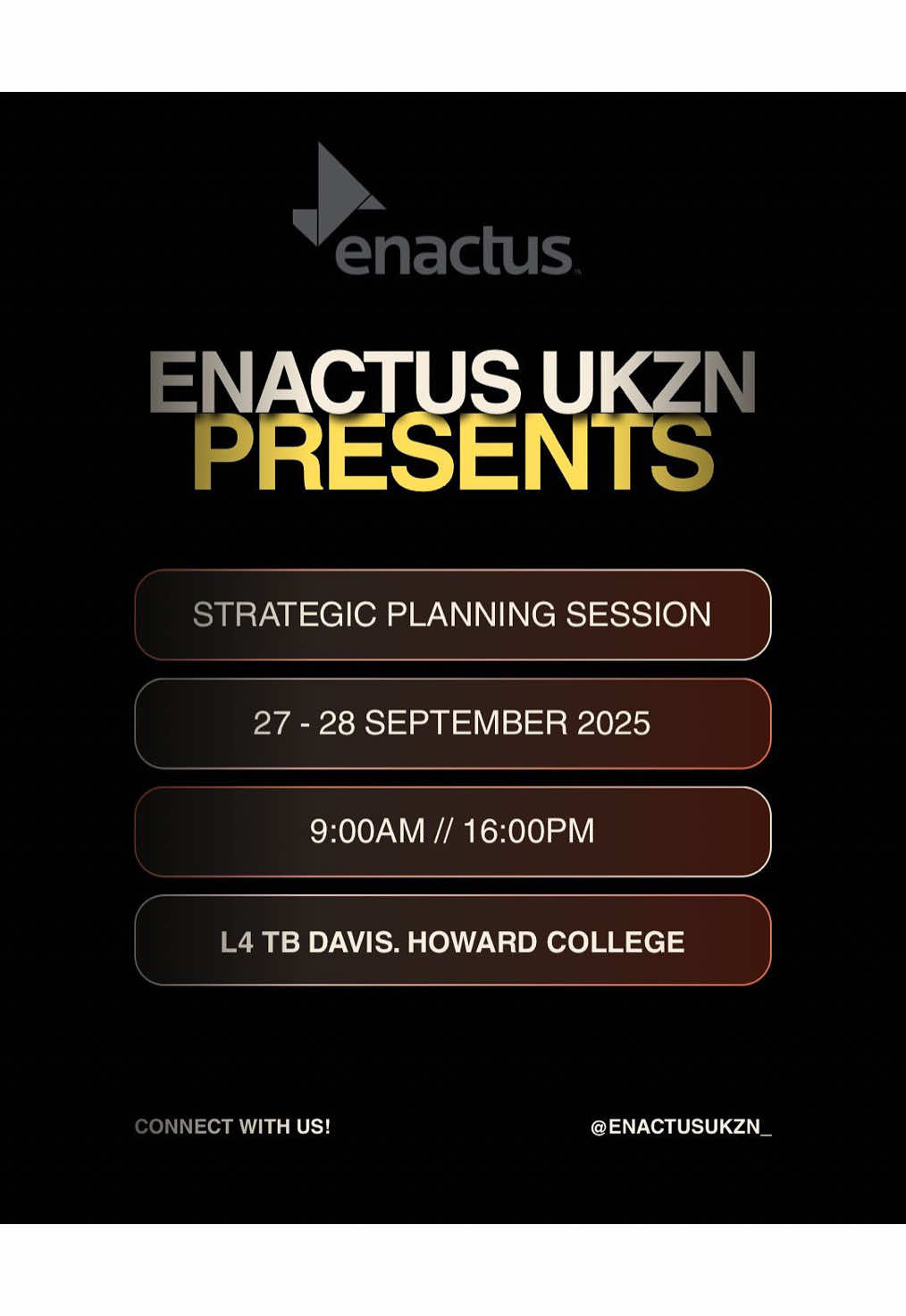 Recap of our stategic planning📆#ukzn #enactusukzn #uni #business #viral 