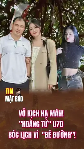 Hoàng tử U70 bóc lịch vì bé đường #tinmatbao #tiktoknews #thanhhoa #tintuc #xuhuonggg 