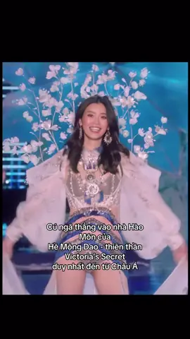 Hề Mộng Dao( Mingxi ) thiên thần Victoria’s Secret đến từ Châu Á #victoriassecret #hemongdao #viral #xuhuong #xh 