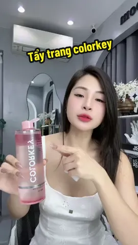 Mấy bà da dầu, mụn, nhạy cảm xài em này thử nha#taytrang #nuoctaytrang #taytrangcolorkey #nhungthone #nhunghaiphongreview 