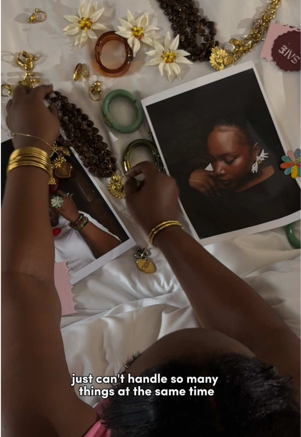 I thought I could juggle both but nahhhh😭😂.  @SADÉ | Waterproof Jewelry  #businessowner #founderseries #jewelrybusiness #nontarnishjewelry #businessinlagos 