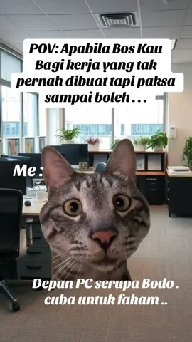 Banyak yang nasib macam ni , tapi tetap sukses ... anggap menimba ilmu dan maut .. hahaha maut disebabkan salah buat lagi ... salah buat lagi .. ulang sampai bos puas hati 