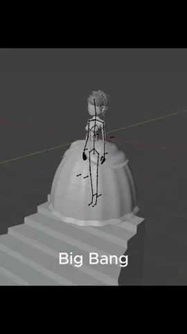 Physics mistakes in making Cinderella comes to the ball #dresstoimpress #blender #goofs 