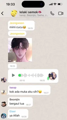 mimi cucu🥺 #hanjeongwoon #taeiseop #kwonbeomjin #eiserreinsgrayon #fakechat #manhwaedit #ethercreator #fyp #foryoupage #มันฮวา 