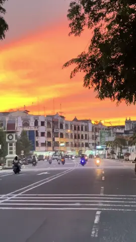 Senja di Bengkalis secantik itu yaa😍