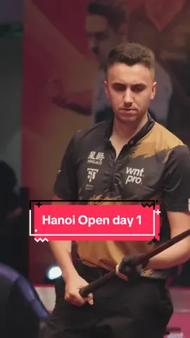 Day 1, done. Let’s keep going tomorrow! WQ at 9:30am 💪🏼 #billiards #pool #nineball #hanoiopenpool