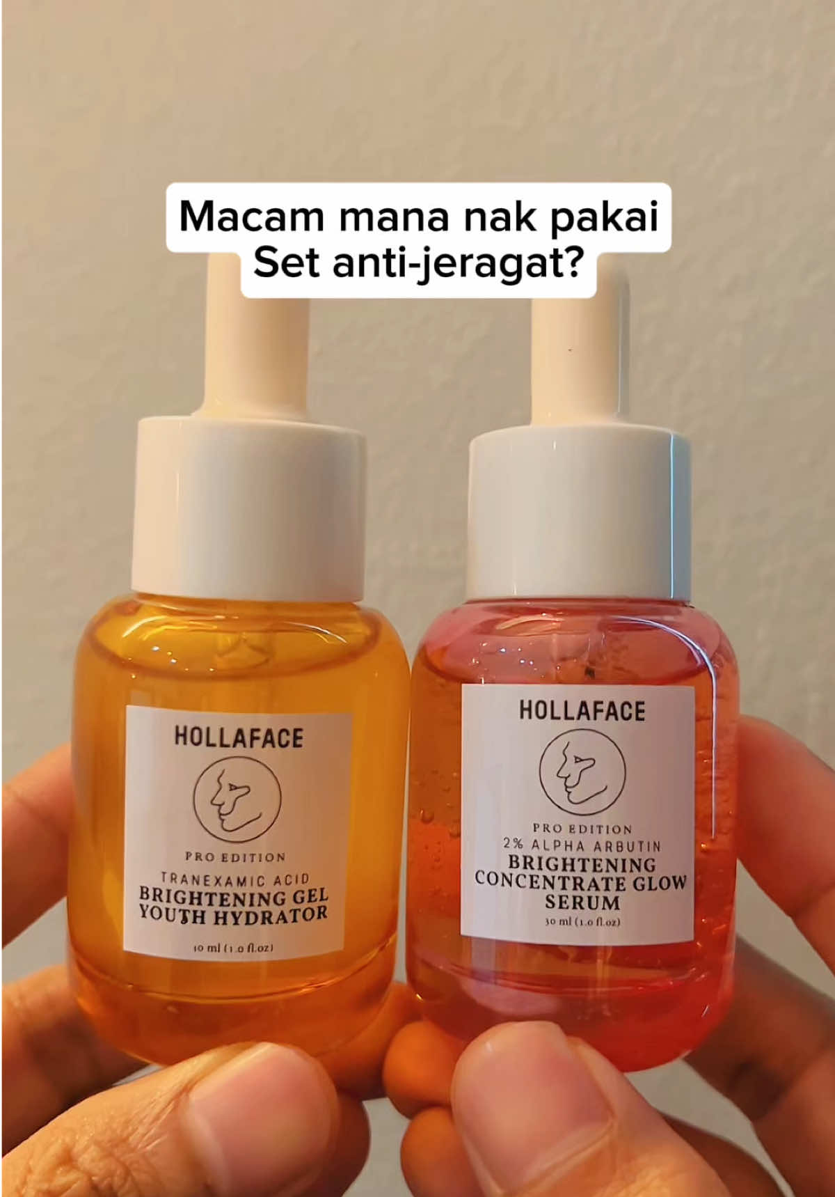 Macam mana nak pakai set anti jeragat ni? 👀