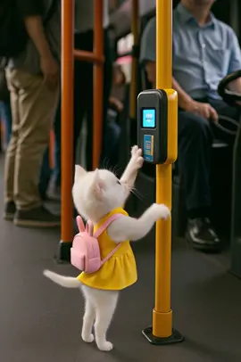 POV: A Tiny Kitten Goes to a Korean School for the First Time 🎒🐱 #catsoftiktok #foryou #fyp #2025trends #viral 