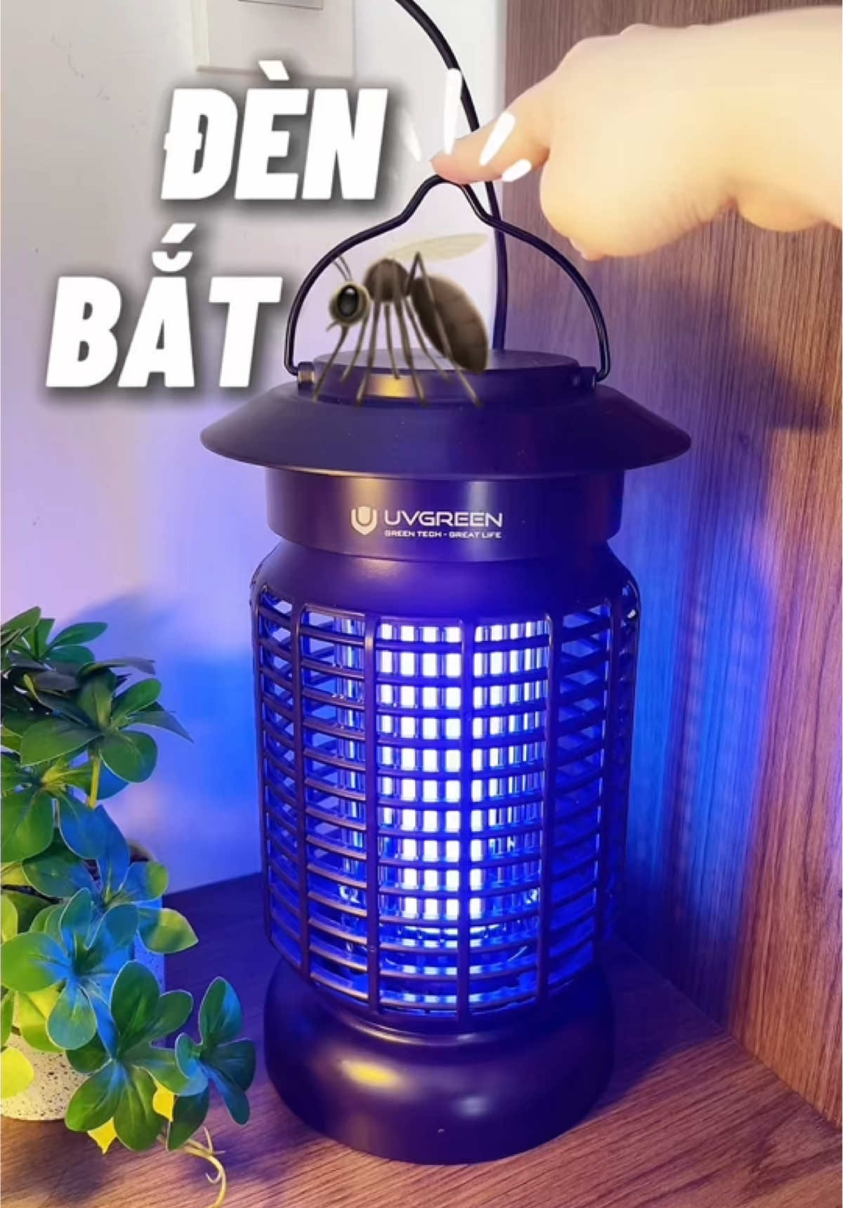 ✅Đồng tiền đi liền chất lượng là đây ạ !  💡Đèn bắt muỗi/ côn trùng        🦟, 🐜….. Thương hiệu UVGREEN KM300  #denbatmuoi #denbatmuoithongminh #uvgreen #giadungtienich #thaonguyenmommy 