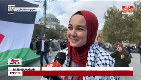 I’m a proud Malaysian 🇲🇾🥹❤️ Teruskan bersuara tentang 🍉Mereka perlukan suara kita 💪🏻🇵🇸 🎥 : Live Astro Awani  #fyp #sumudnusantara #globalsumudflotilla 
