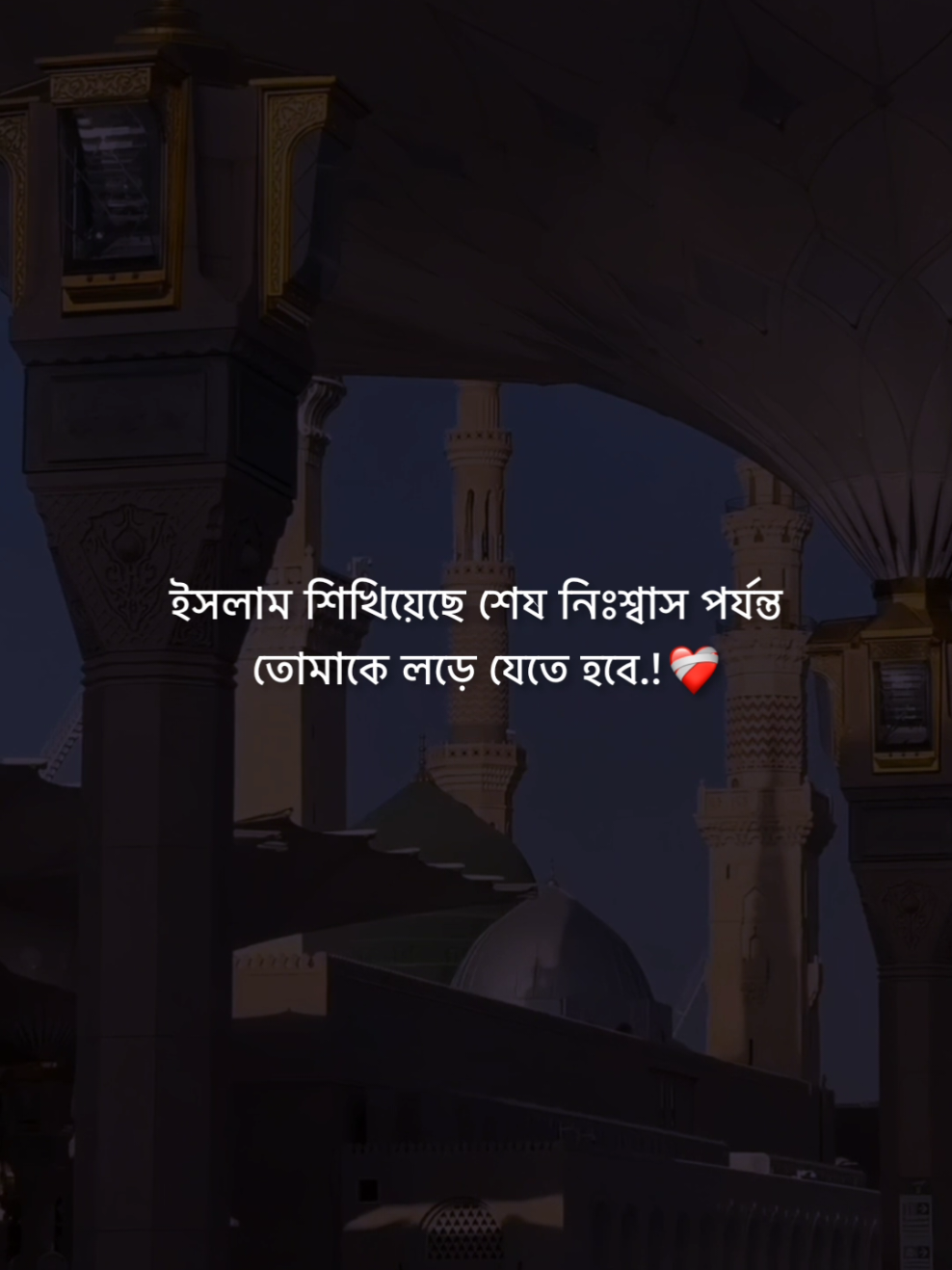 ইসলাম শিখিয়েছে শেষ নিঃশ্বাস পর্যন্ত তোমাকে লড়ে যেতে হবে.!❤️‍🩹      #flypシ #foryou #foryoupage 