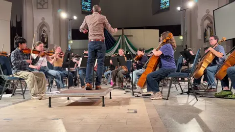 That feeling when the concertmaster solo hits 🎶🔥 #Bartok #RomanianFolkDances #fyp #violin #orchestra 