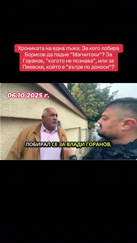 Хрониката на една лъжа: За кого лобира Борисов да падне 