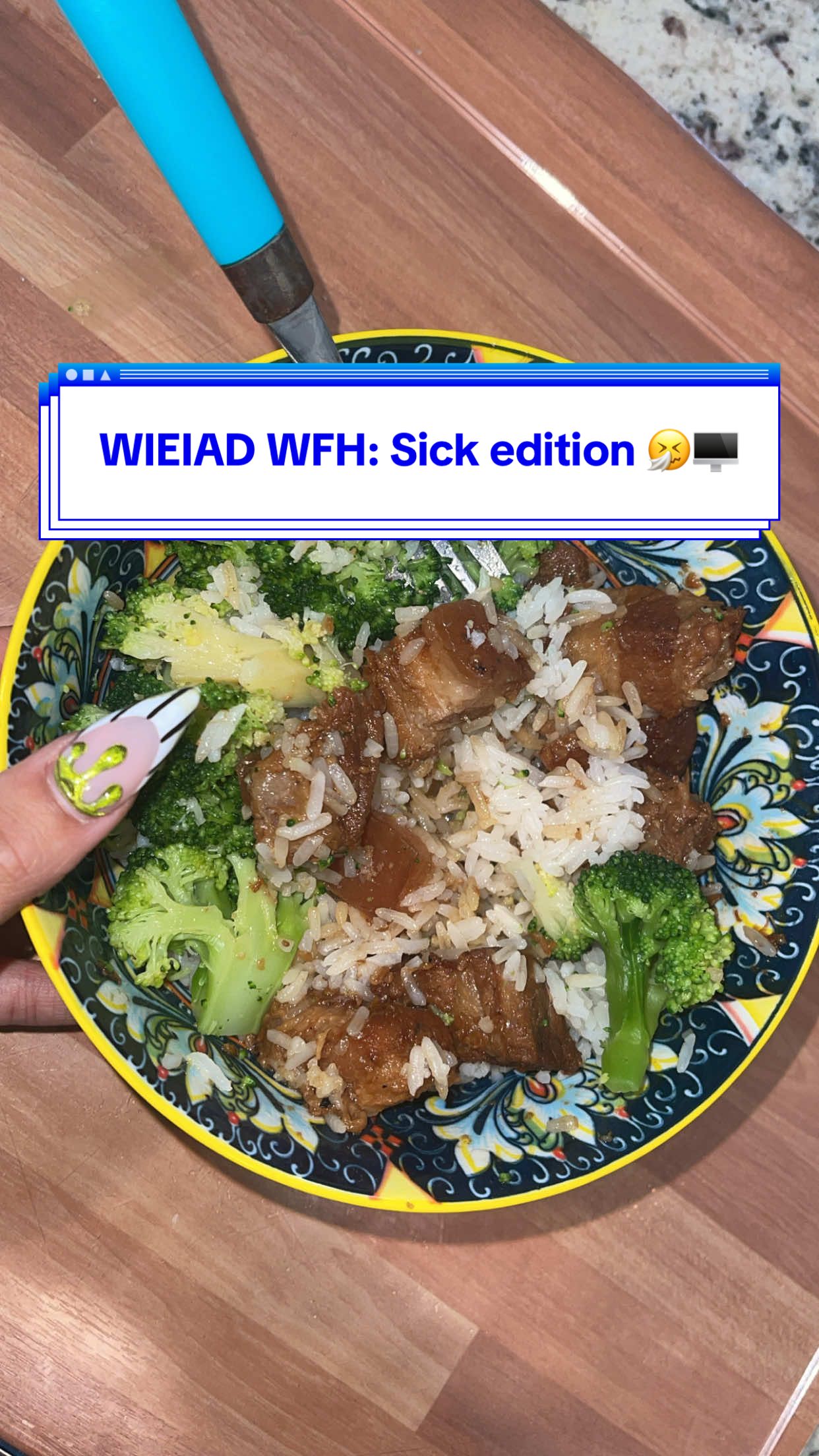 Honorable mention:  ✨LOTS of water ✨💧 #wieiad #wfh #mukbang #cookwithme #momtok 